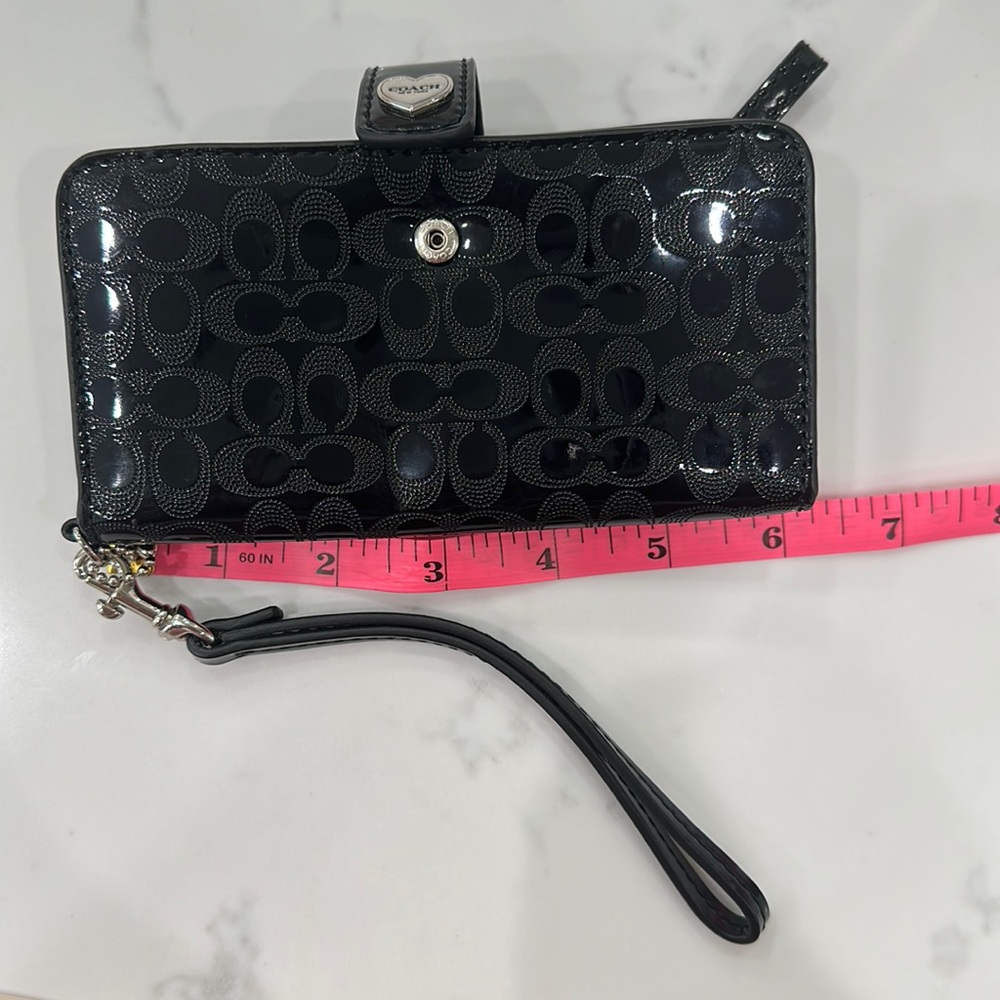 Coach phone wallet